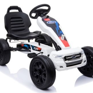KART DE PEDALES FORD PARA NIÑOS, BLANCO - HASTA 8 AÑOS - AC-DKG01-W - LE4090